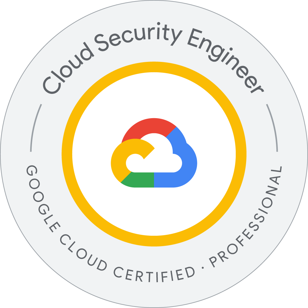 Buena Cloud GmbH - Zertifikat: Google Cloud Professional Security Engineer